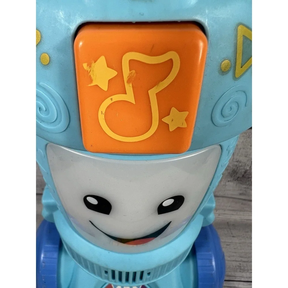 Fisher Price Laugh & Learn Vacuum Blue Lights Sounds Toddler Toy
